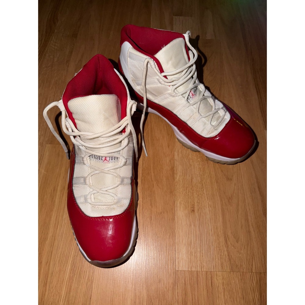 Jordan 11 Retro Cherry White Varsity Red CT8012-116 Mens Basketball Shoes